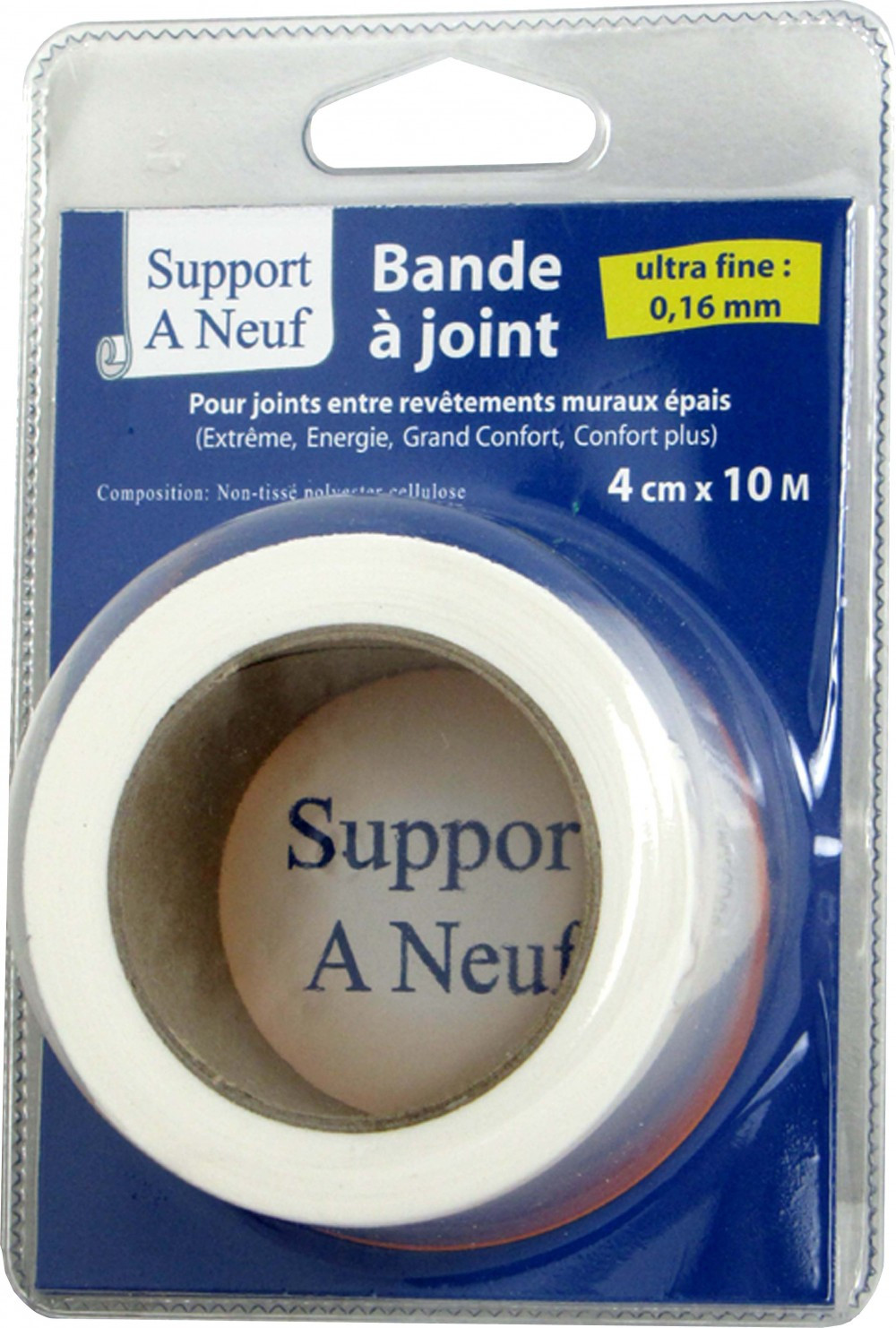 Bande à joint sur intissé 65 g/m² pour supportaneuf