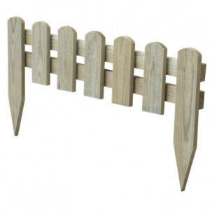 Bordure à planter Stackette bois naturel, H.30 x L.60 cm