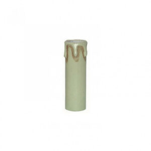 Bougie E14 TIBELEC, carton, beige