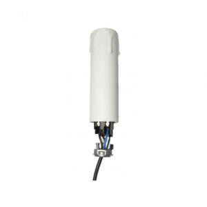Bougie équipée E14 TIBELEC, plastique, blanc 60 W