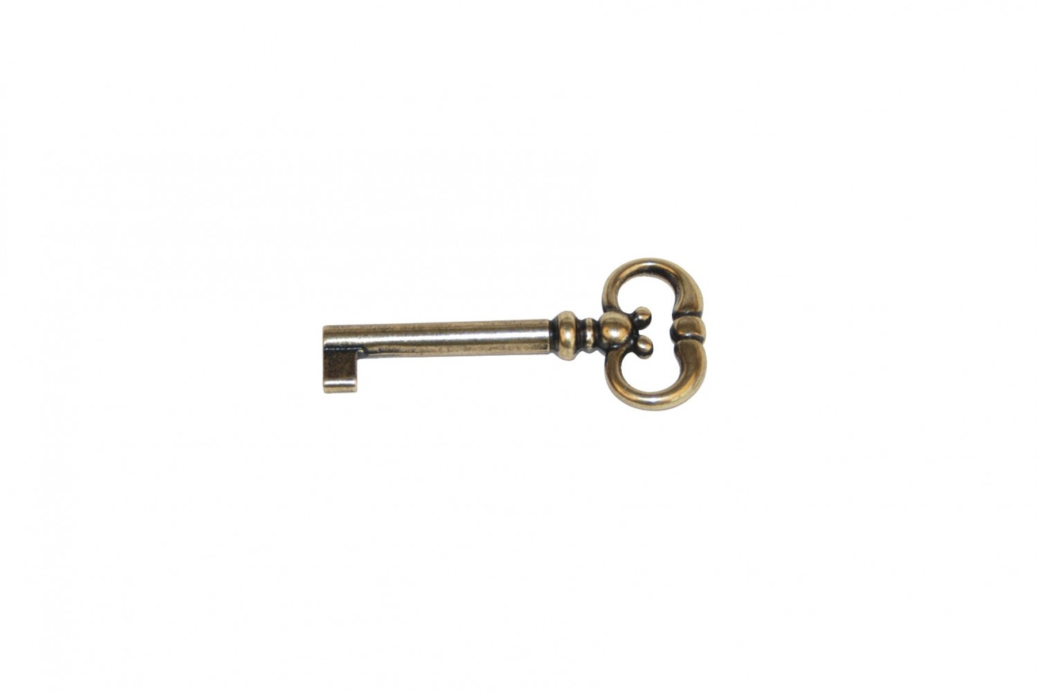 Clé décorative Anglaise laiton laitonné