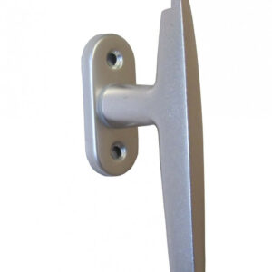 Crémone Entrebailleur, aluminium brillant champagne