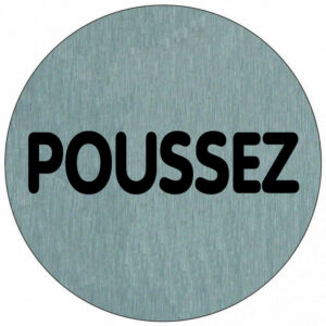 Disque poussez en aluminium