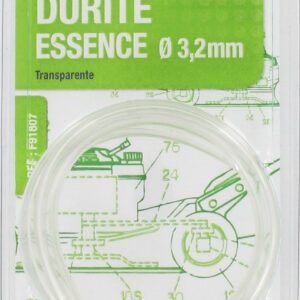 Durite transparente carburant, L: 30cm, Ø: ext: 6,1mm, Ø int: 3,2mm