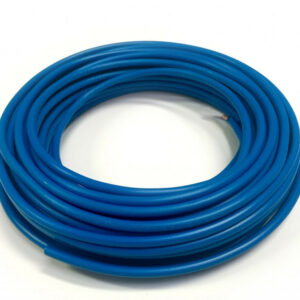 Fil électrique 1.5 mm² h07vu, en couronne de 10M bleu