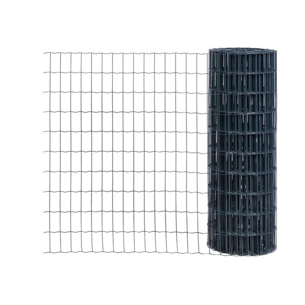 Grillage Gris Maille Soudé 100X50 mm - H. 180 L. 25 m