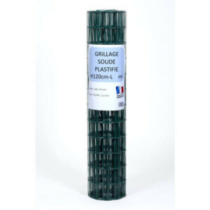 Grillage vert 100 x 75 cm H. 1.20 m L. 25 m