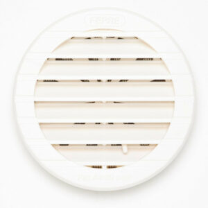 Grille d'aération abs naturel Diam.12 cm