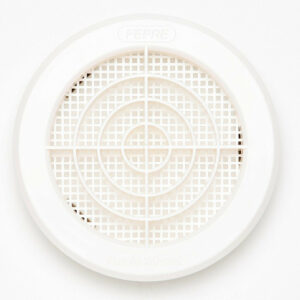 Grille d'aération abs naturel Diam.12.1 cm