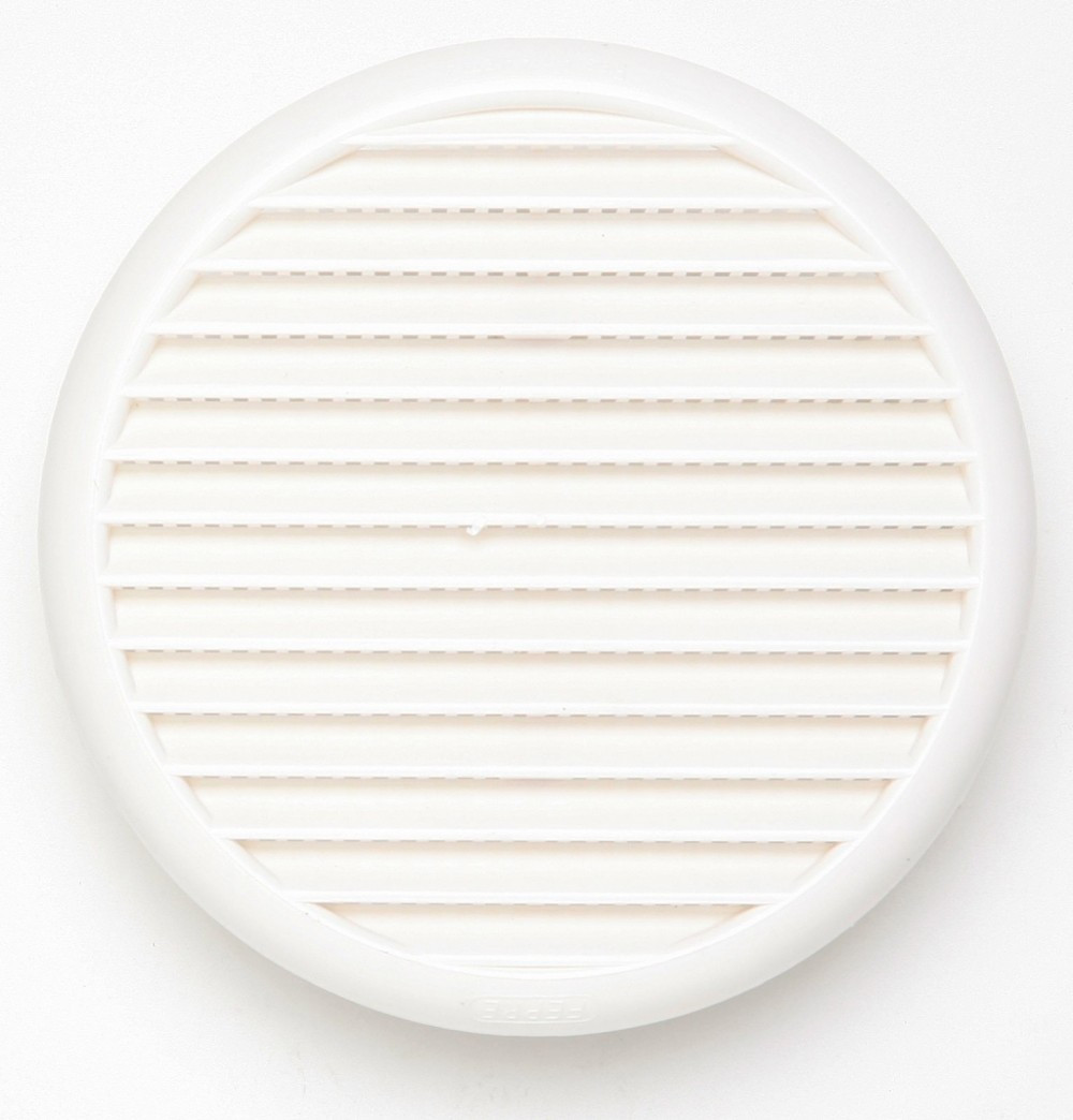 Grille d'aération abs naturel Diam.13.5 cm