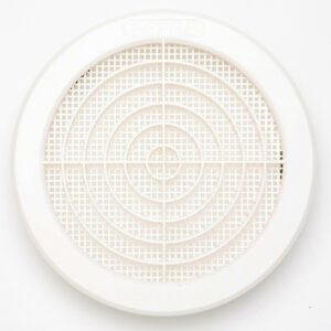 Grille d'aération abs naturel Diam.18.2 cm