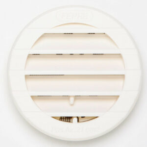 Grille d'aération abs naturel Diam.9.8 cm