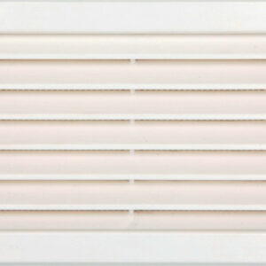 Grille d'aération abs naturel, L.10.7 x l.26 cm