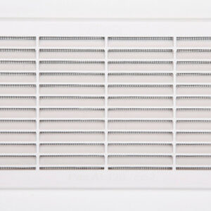 Grille d'aération abs naturel, L.12.9 x l.25.1 cm