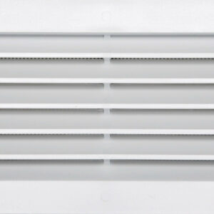 Grille d'aération abs naturel, L.13 x l.37 cm