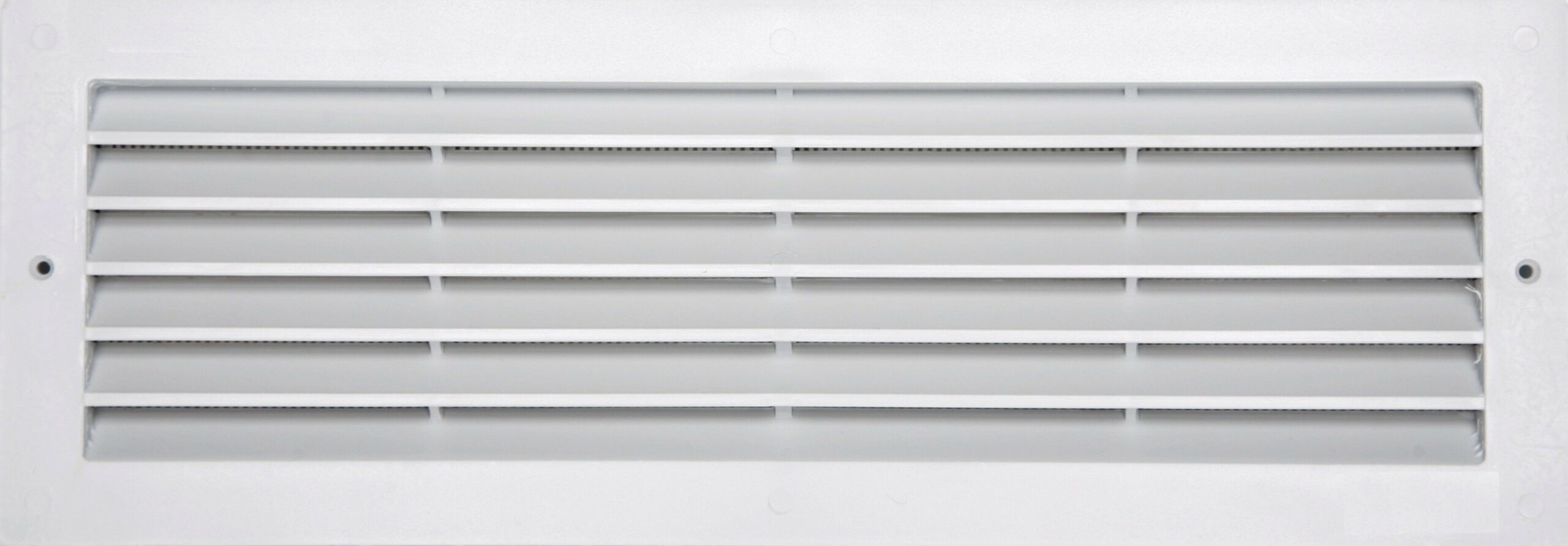 Grille d'aération abs naturel, L.13 x l.37 cm