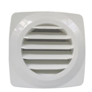 Grille d'aération abs naturel, L.13.8 x l.13.8 cm
