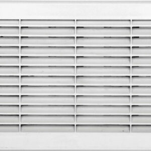 Grille d'aération abs naturel, L.14.6 x l.25 cm