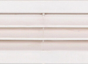 Grille d'aération abs naturel, L.6 x l.51.7 cm