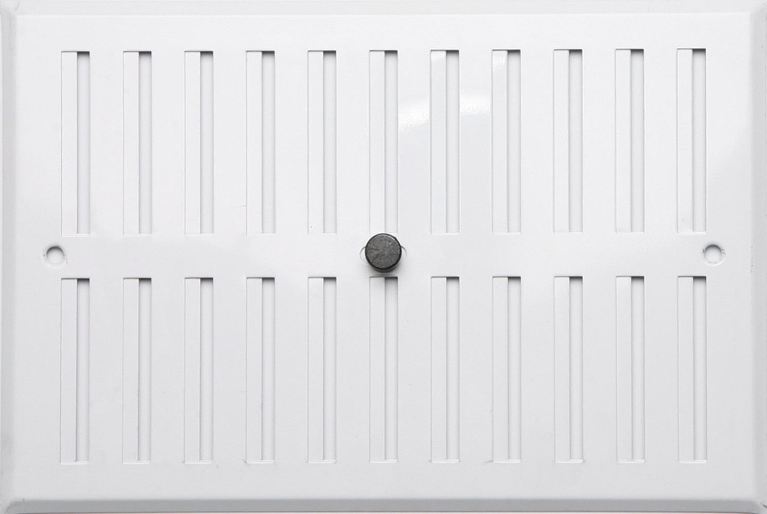 Grille d'aération aluminium laqué, L.25 x l.17 cm
