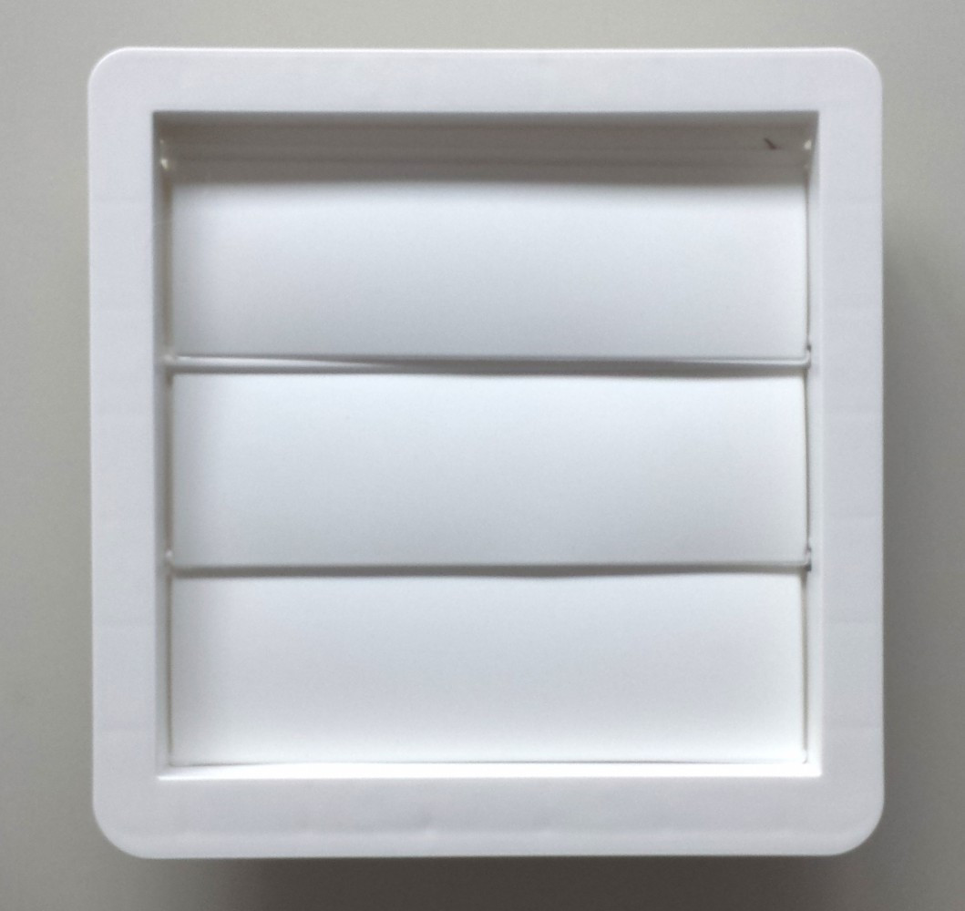Grille d'aération pour VMC blanc, diam. 100