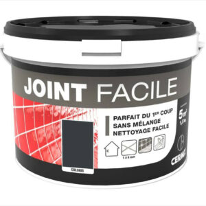 Joint pâte carrelage CERMIX gris foncé 1.5 kg, 5 m² Joint facile gris fonce 5m²