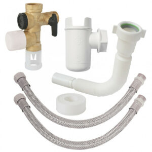 Kit groupe de sécurité laiton pour chauffe-eau