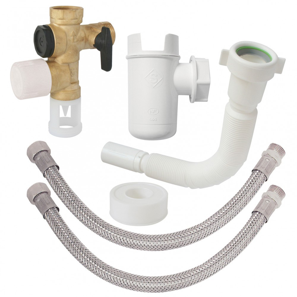 Kit groupe de sécurité laiton pour chauffe-eau