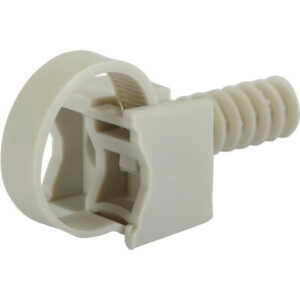 Lot De 10 Fixes Pour Tube Et Chevilles, Diam.25, L.85 Mm