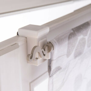 Lot de 2 supports sans perçage barre de vitrage Petite fenêtre, 10mm transparent