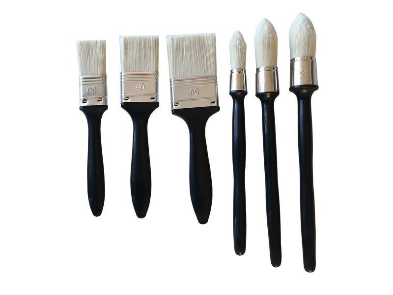 Lot De 6 Pinceaux Pour Peindre Toute Surface