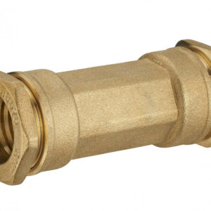 Manchon à compression laiton D.32 pour tube en polyéthylène