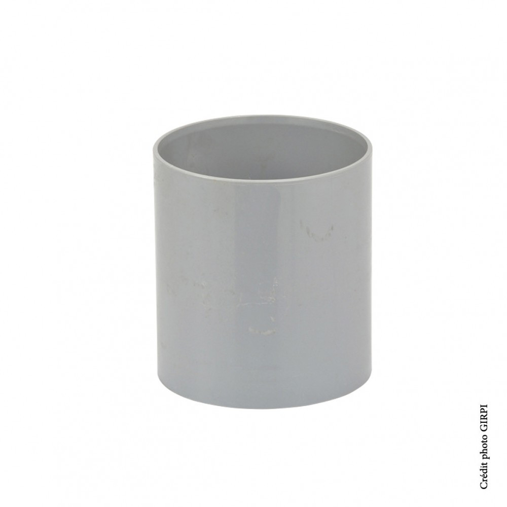 Manchon en pvc à coller, femelle / femelle, D.40