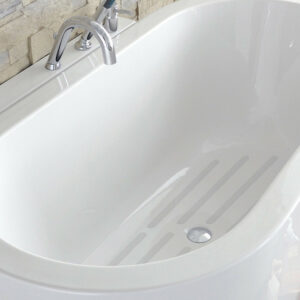 Pastilles antidérapantes blanc pour baignoire / douche, Grip