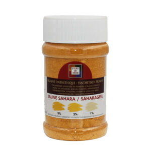 Pigment poudre Malle aux couleurs jaune sahara 250 ml