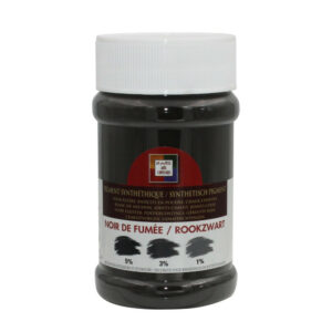 Pigment poudre Malle aux couleurs noir de fumée 250 ml