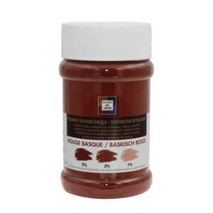 Pigment poudre Malle aux couleurs rouge basque 250 ml