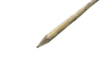 Piquet bois écorcé, l.5 x P.5 x H.200 cm