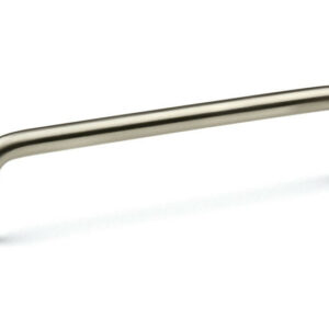 Poignée de meuble Ida 128 nickel brossé + vis