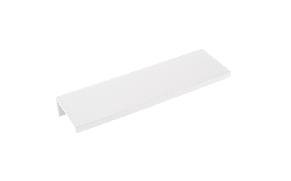 Poignée de meuble Lucata 64/84 blanc mat