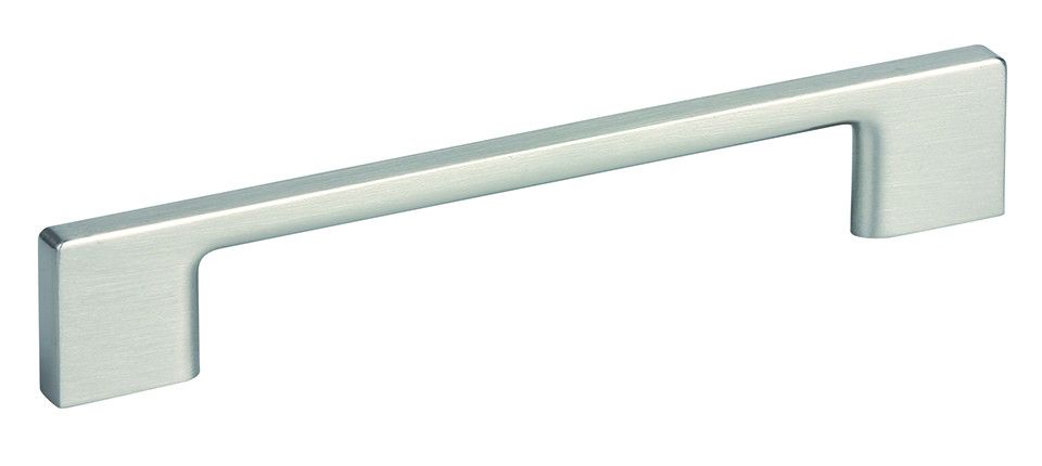 Poignée de meuble Nakana 160 nickel brossé + vis