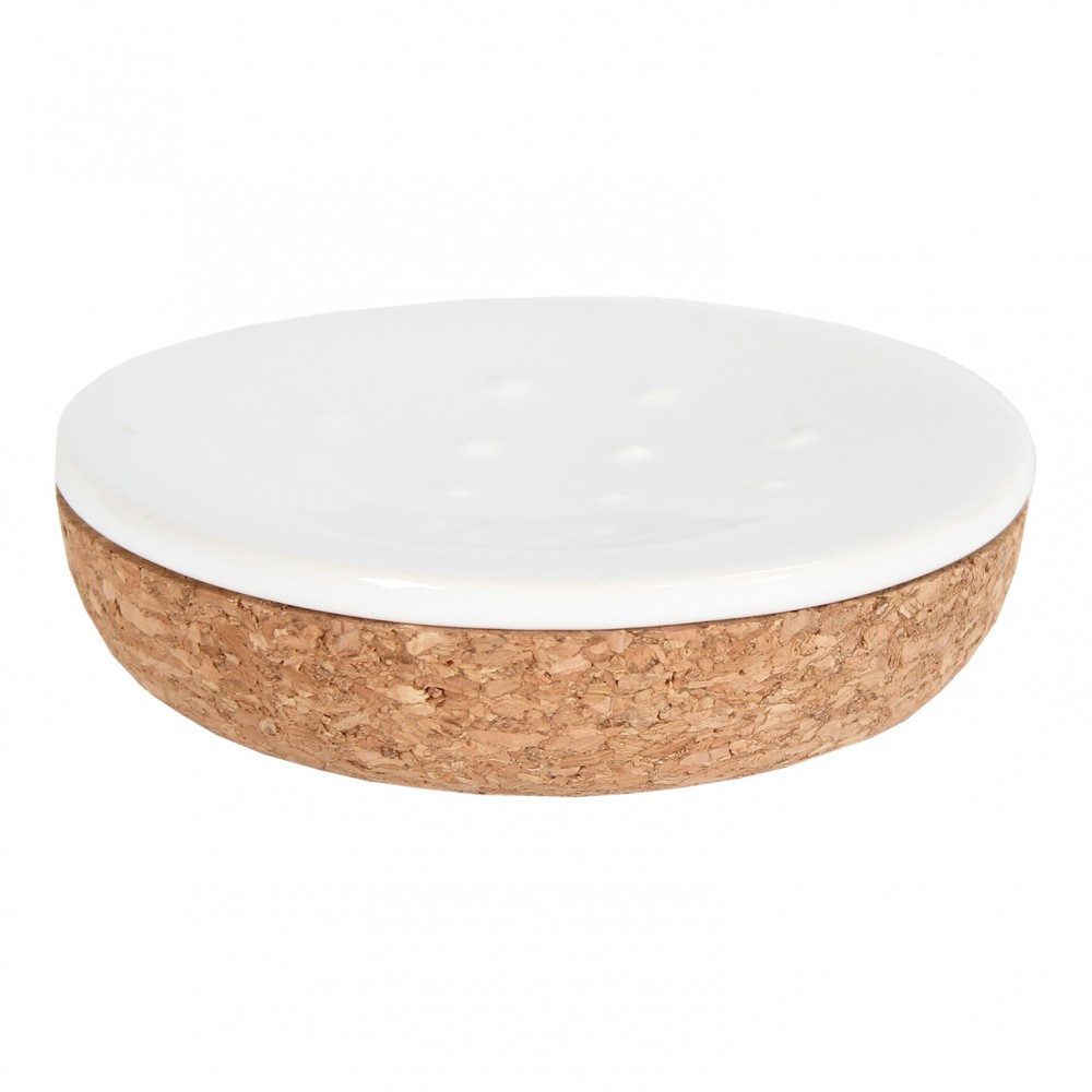 Porte-savon céramique Odemira, blanc