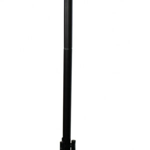 Portemanteau BOX & BEYONG Ara 8 patères, sur pied, acier, noir