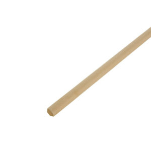 Quart-de-rond médium (MDF) arrondi , 18 x 18 mm, L. 2.44 m