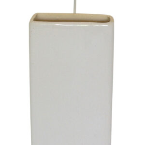 Saturateur plat céramique blanc, 300 ml