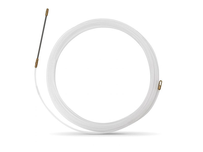 Tire-fil nylon, L.10 m, Diam.3 mm, blanc