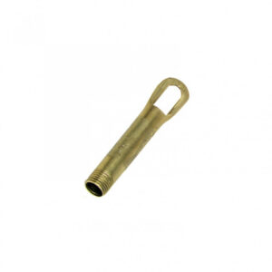 Tube + bague TIBELEC, laiton, or