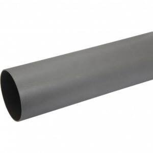 Tube d'évacuation PVC, Diam.100 mm, L.1 m