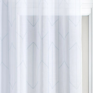 Voilage tamisant, Confort bleu l.140 x H.240 cm