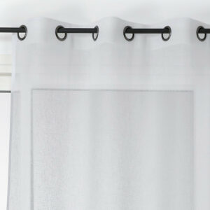 Voilage tamisant, Micao blanc l.145 x H.240 cm